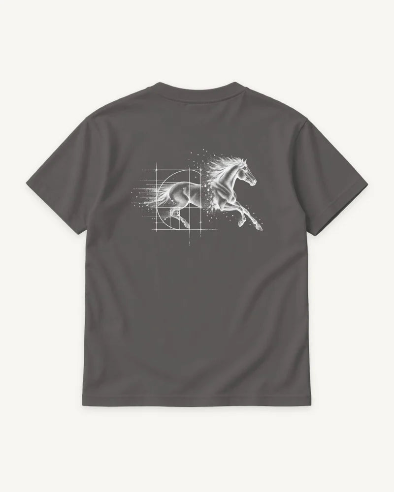The Measure T-shirt — back concept mockup